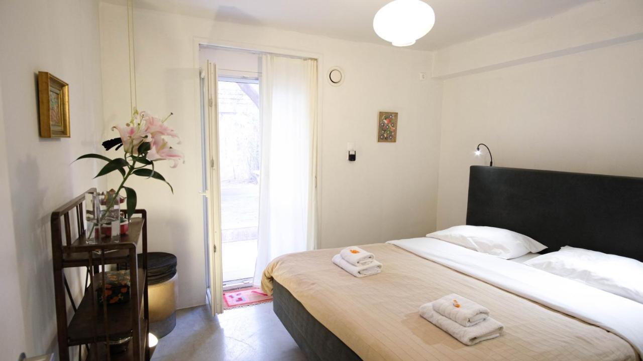 Quiet And Central Flat With Private Backyard Garden Αθήνα Εξωτερικό φωτογραφία